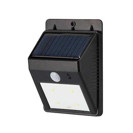 ไฟผนังภายนอก SOLAR EVE WSL-01 0.44 วัตต์ WARM WHITE สีดำ_0