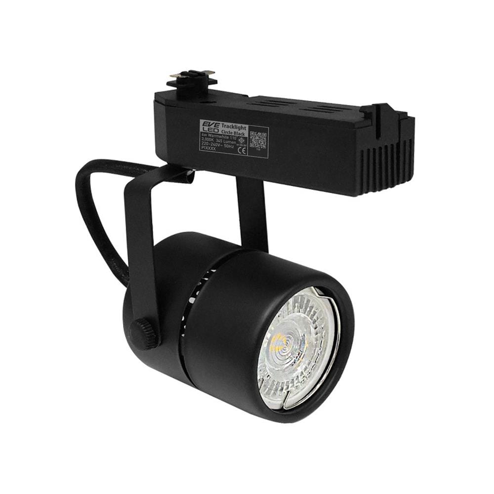 แทรคไลท์ LED EVE C/B MR16 4 วัตต์ WARM WHITE สีดำ