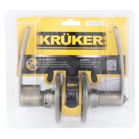 มือจับก้านโยก KRUKER 3075 AB สีทองเหลืองรมดำ_3