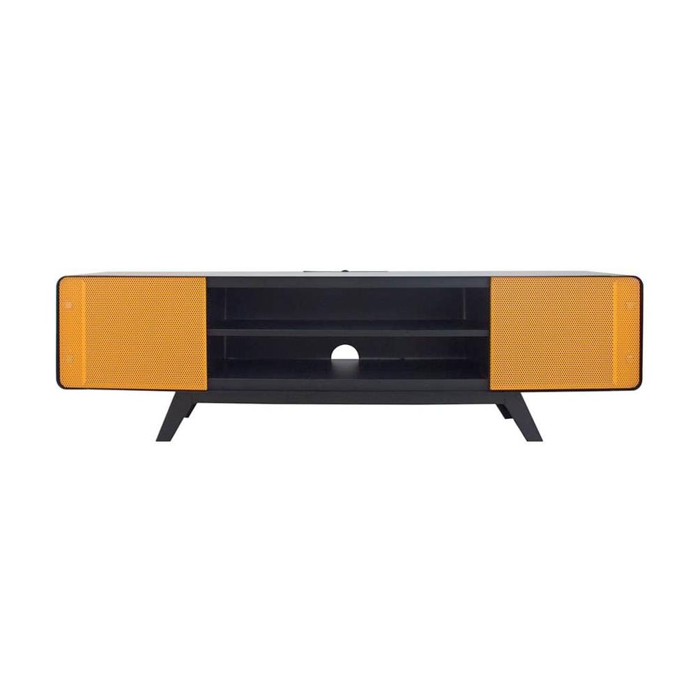 ตู้วางทีวี KIOSK PT-04 OR 150 ซม. สีดำ/ส้ม