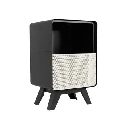 ตู้เหล็กบานผสม KIOSK PT-02 DG สีดำ/ขาว_1