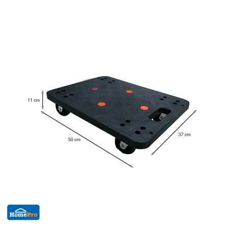 รถเข็น 4 ล้อ MATALL JR-8059 100 กก. สีดำ_4