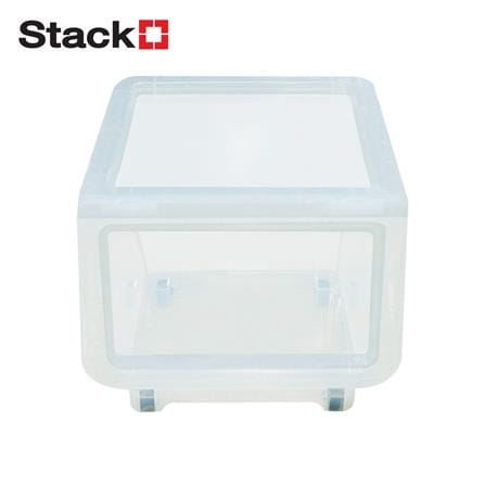 STORAGE BOX WITH WHEELS STACKO HP 70551 M CLEAR_0