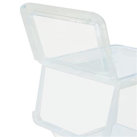 STORAGE BOX WITH WHEELS STACKO HP 70551 M CLEAR_2