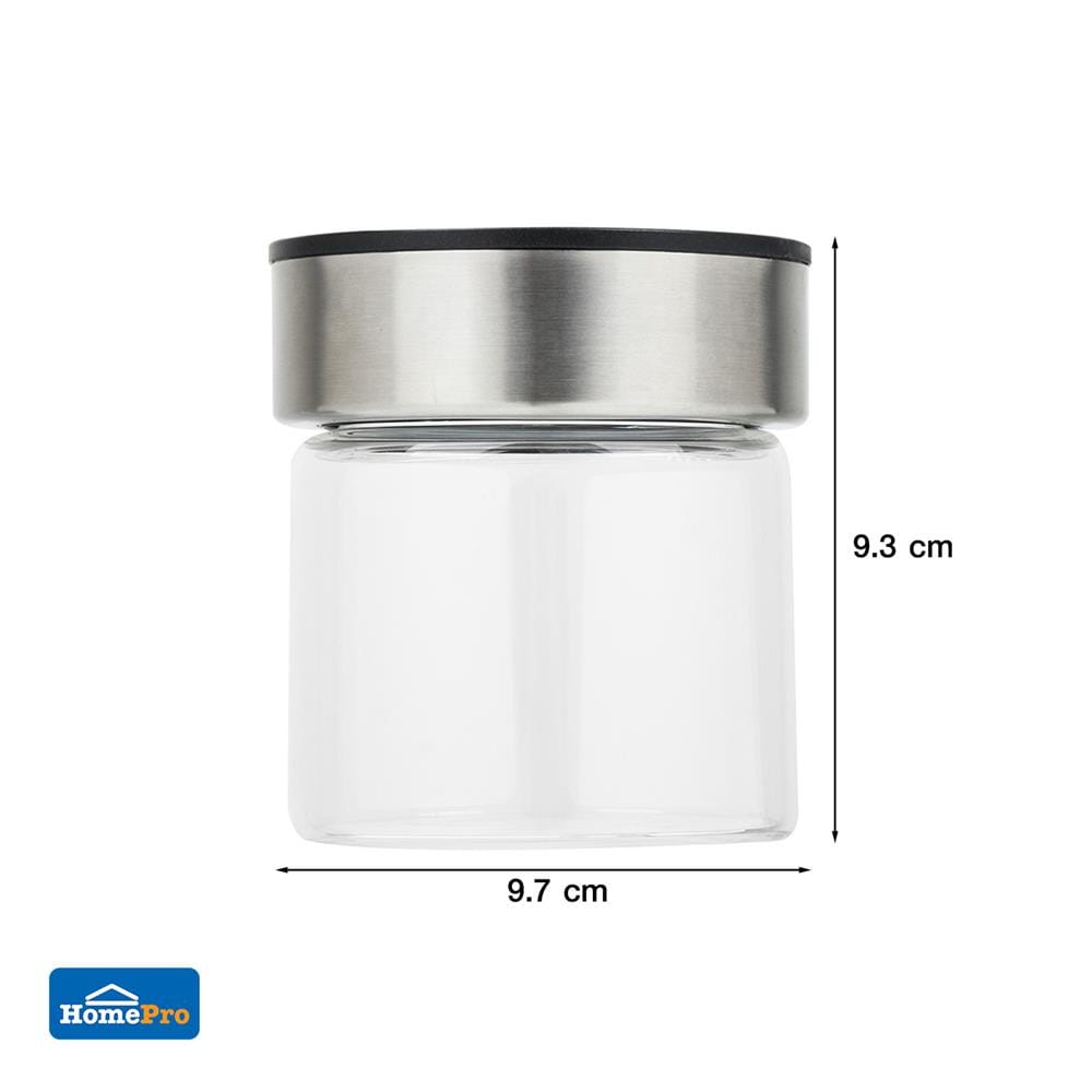 ขวดโหลแก้วกลม ROLLY ฝาเกลียว 0.3 ลิตร