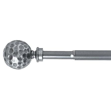 STEEL TENSION ROD HOME LIVING STYLE HAMMER 110-210CM ANTIQUE SILVER_0
