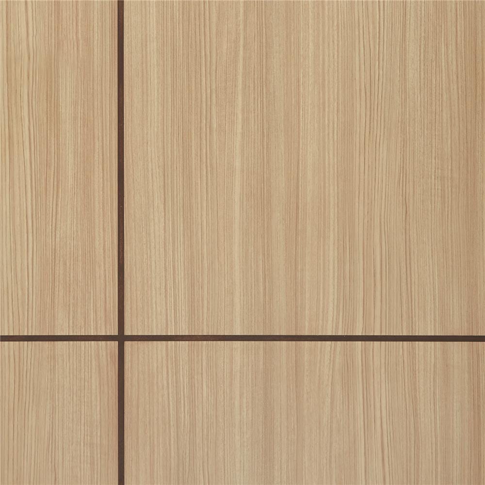 ประตูภายในเมลามีน W ME1 80X200 ซม. สี LIGHT TEAK ALLOVER ไม่เจาะลูกบิด