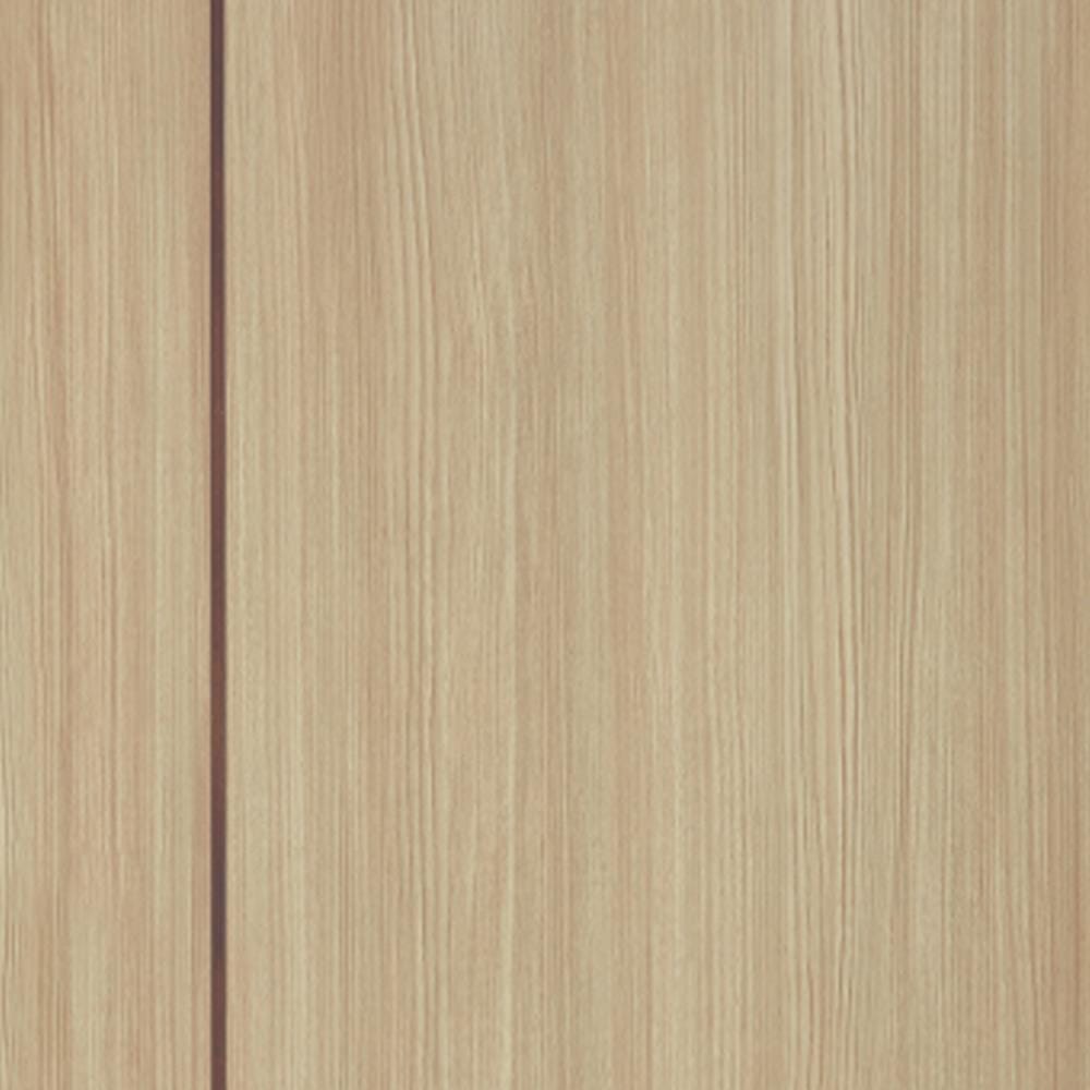 ประตูภายในเมลามีน W ME1 80X200 ซม. สี LIGHT TEAK ALLOVER ไม่เจาะลูกบิด