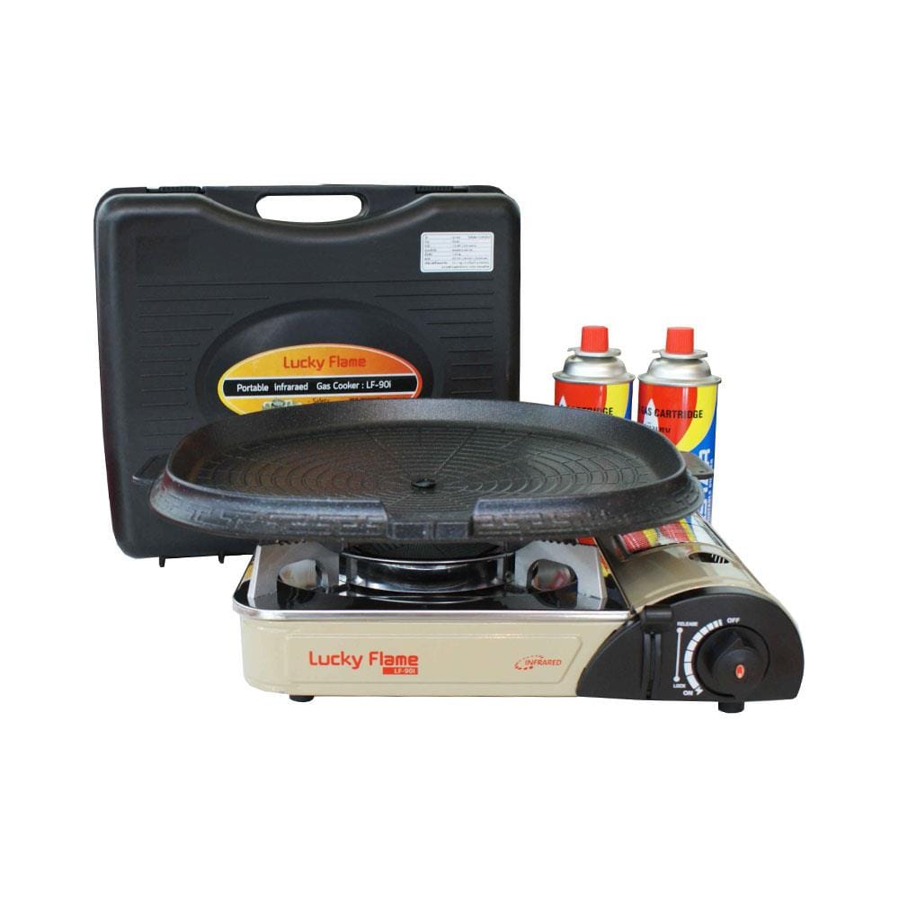 เตาแก๊สปิกนิก LUCKY FLAME LF-90I SET