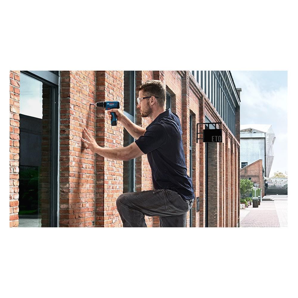 สว่านกระแทกไร้สาย (พร้อมแบตเตอรี่) BOSCH GSB120-Li 12 โวลต์