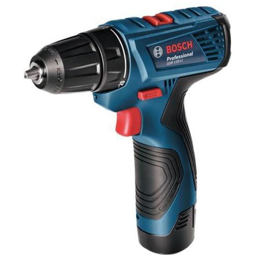 สว่านไร้สาย (พร้อมแบตเตอรี่) BOSCH GSR120-LI 12 โวลต์