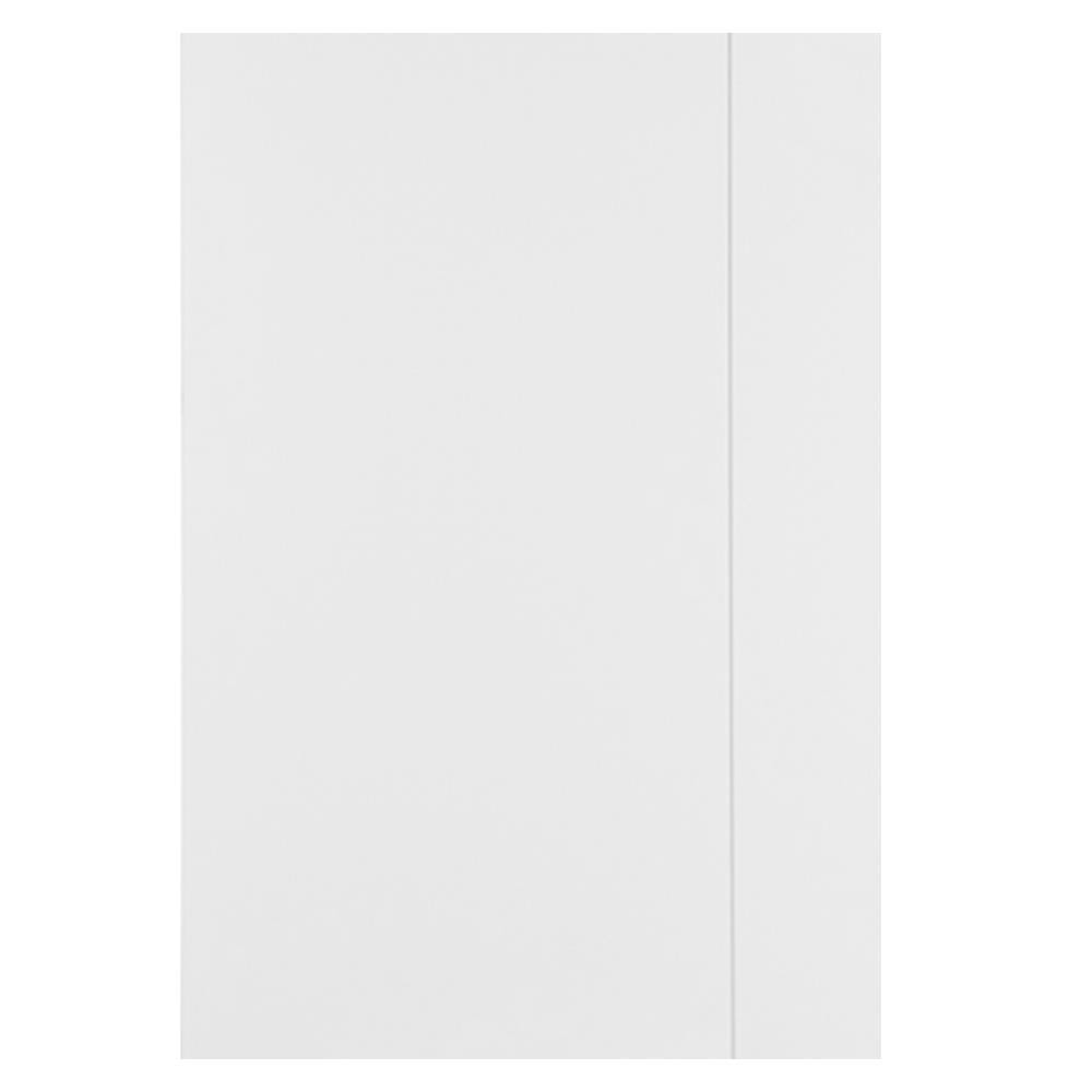 ประตูห้องน้ำ PVC AZLE GROOVE P1 70X200 ซม. สีขาว