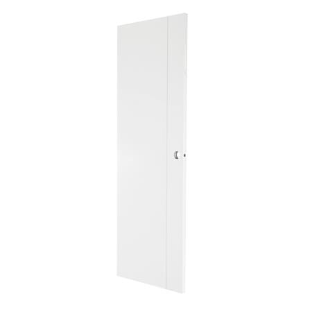 ประตูห้องน้ำ PVC AZLE GROOVE P1 70X200 ซม. สีขาว_1