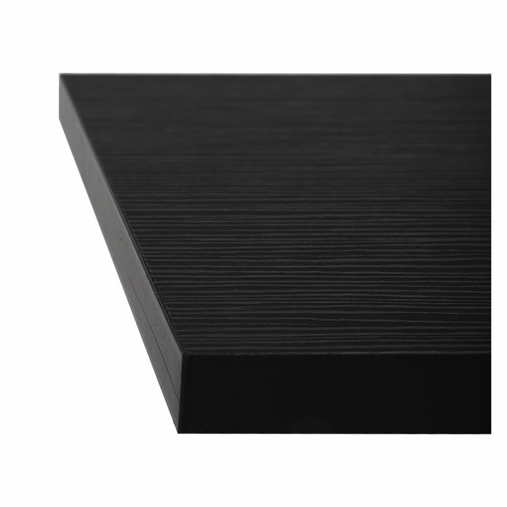 แผ่นชั้นไม้เมลามีน STACKO 60x24x1.6 ซม. สีดำ
