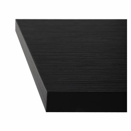 แผ่นชั้นไม้เมลามีน STACKO 60x24x1.6 ซม. สีดำ_2