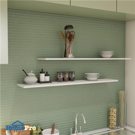 แผ่นชั้นไม้เมลามีน STACKO 120x24x1.6 ซม. สีขาว_3