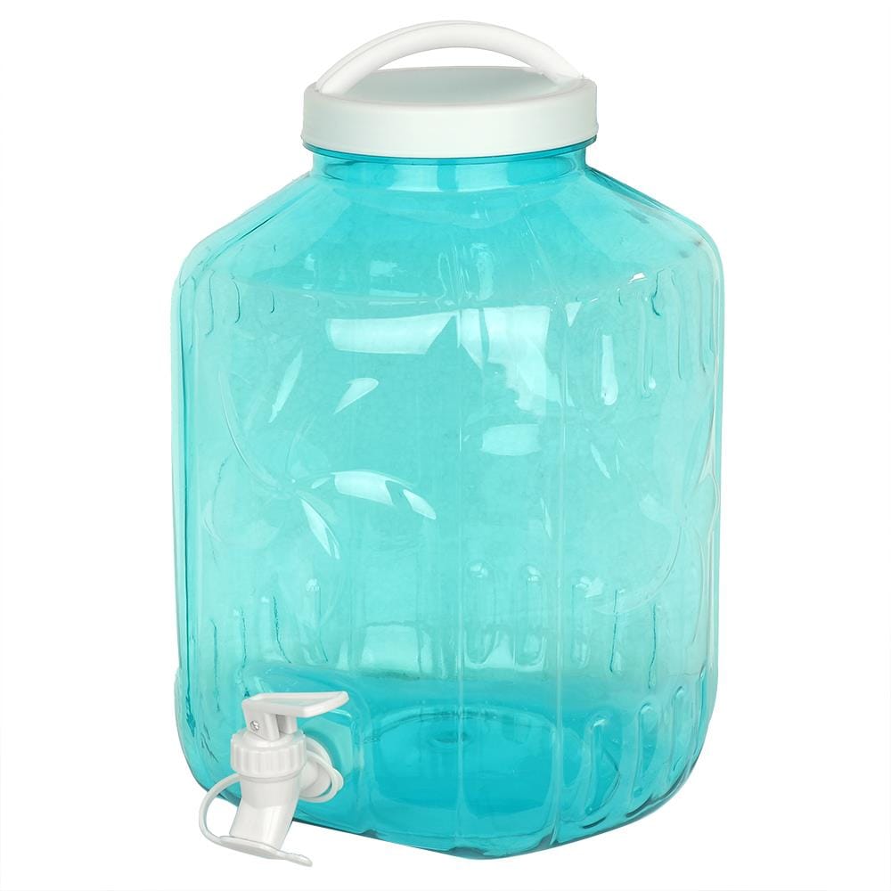 WATER CONTAINER GRADE A PET PLASTIC HOME LIVING FLORAL 8L