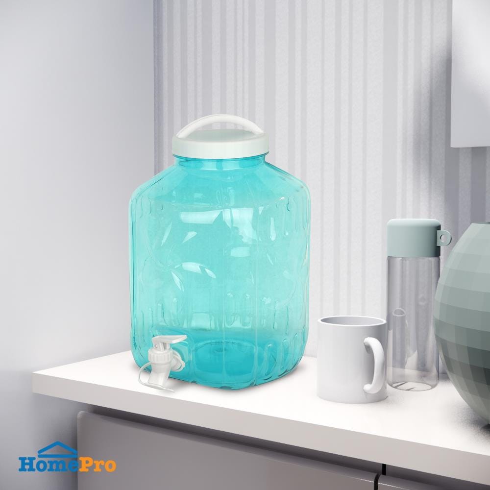WATER CONTAINER GRADE A PET PLASTIC HOME LIVING FLORAL 8L