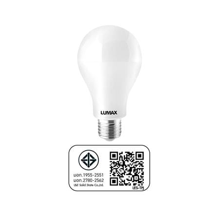 หลอด LED LUMAX ECO BULB WARMWHITE 15 วัตต์ E27_2