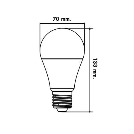 หลอด LED LUMAX ECO BULB 15 วัตต์ DAYLIGHT E27_3
