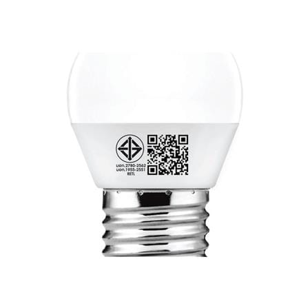หลอด LED RACER G45 4 วัตต์ DAYLIGHT E27_6