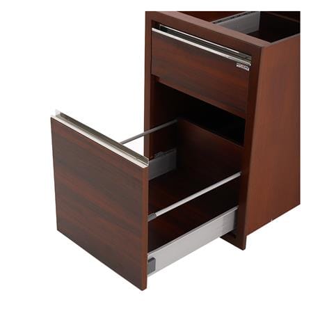 ตู้ลิ้นชัก 2ชั้น MF-MDF  EAZY 46x66 ซม. สีไม้สัก_3
