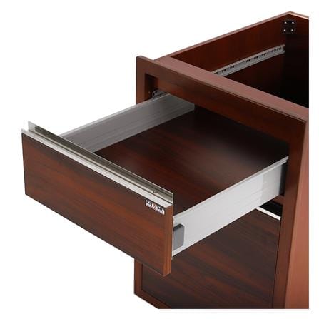 ตู้ลิ้นชัก 2ชั้น MF-MDF  EAZY 46x66 ซม. สีไม้สัก_4