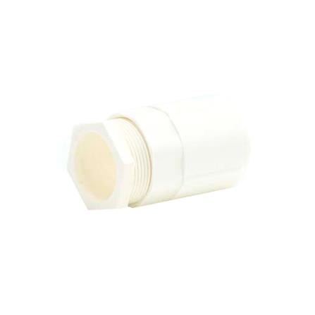 ข้อต่อเข้ากล่อง PVC ตราช้างNPI 25 มม. มาตรฐาน BS สีขาว