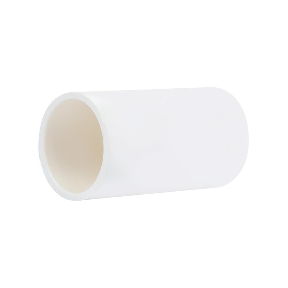 ข้อต่อตรง PVC ตราช้างNPI 25 มม. มาตรฐาน BS สีขาว