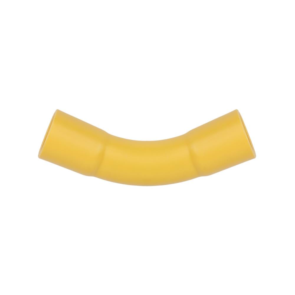 ข้อต่อโค้ง 45 องศา H PVC ตราช้างNPI 3/8 นิ้ว สีเหลือง