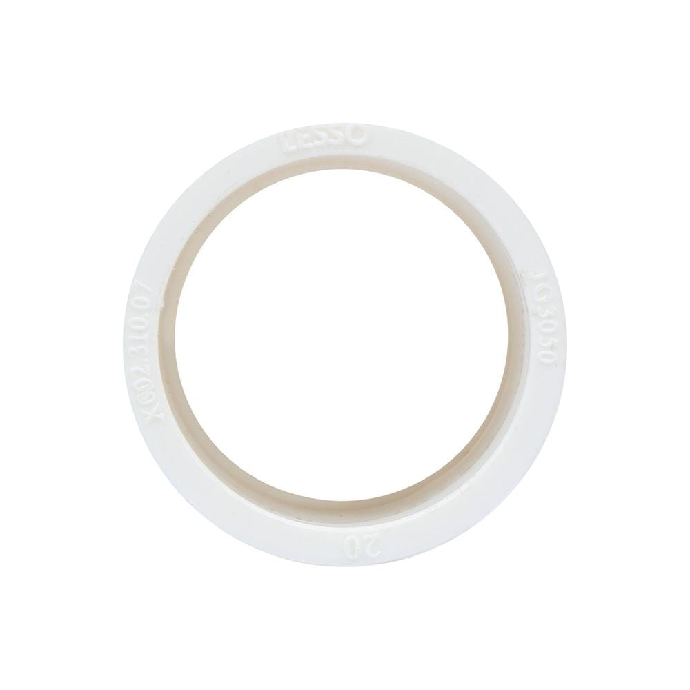 ข้อต่อตรง PVC ตราช้างNPI 20 มม. มาตรฐาน BS สีขาว