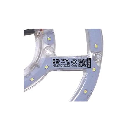 หลอดไฟ LED HI-TEK SET ECO SERIES 16 วัตต์ DAYLIGHT สีขาว กลม_3
