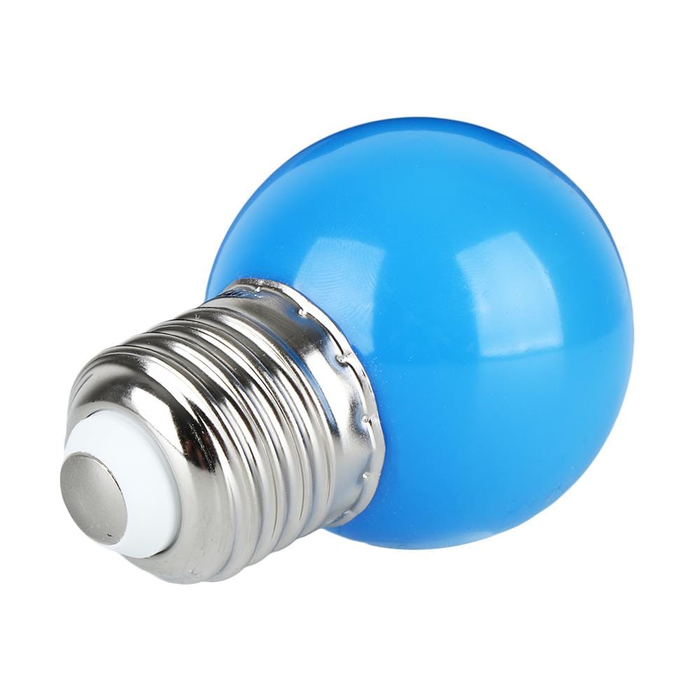 หลอด LED ปิงปอง HI-TEK HLLC00001B 1 วัตต์ E27 สีน้ำเงิน