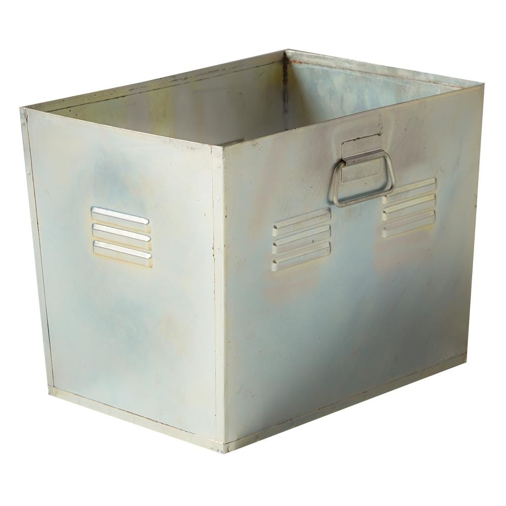 กล่องเหล็กใส่เอกสาร STACKO LOFT 34X24X26 ซม. สีเงิน