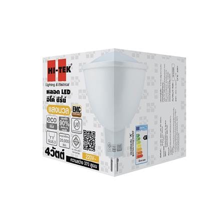 หลอดไฟ LED HI-TEK ECO MR16 220 โวลต์ 4 วัตต์ DAYLIGHT GU5.3 สีขาว_1