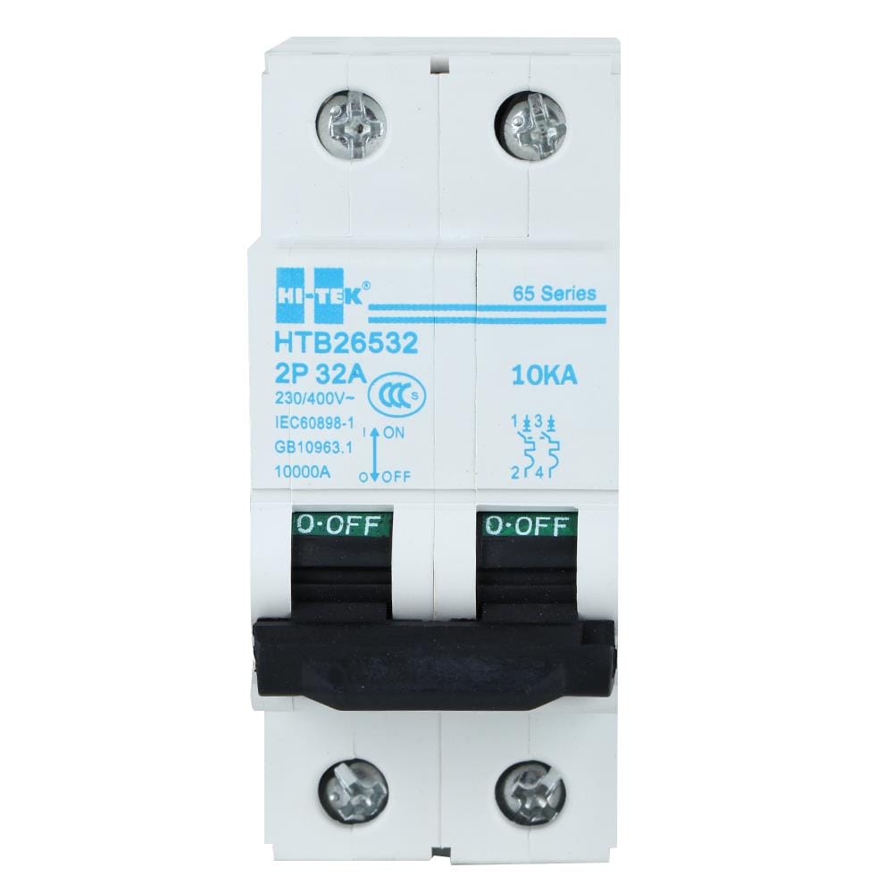 เมนเบรกเกอร์ 2 สาย HI-TEK HTB65 32 แอมป์