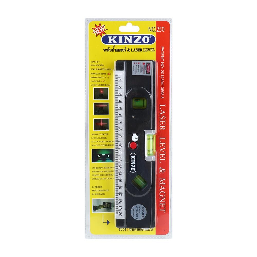 ระดับน้ำเลเซอร์ KINZO VR91614