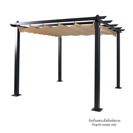 ผ้าเต็นท์สนาม SPRING #SP-3809 2.5X2.5 ม. สีเบจ_0