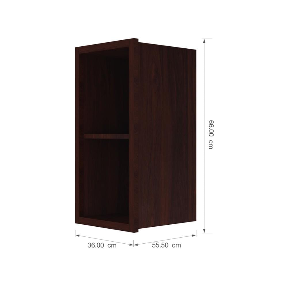 ตู้แขวนจบมุม KITZCHO EAZY 36x66 ซม. สีโอ๊ค