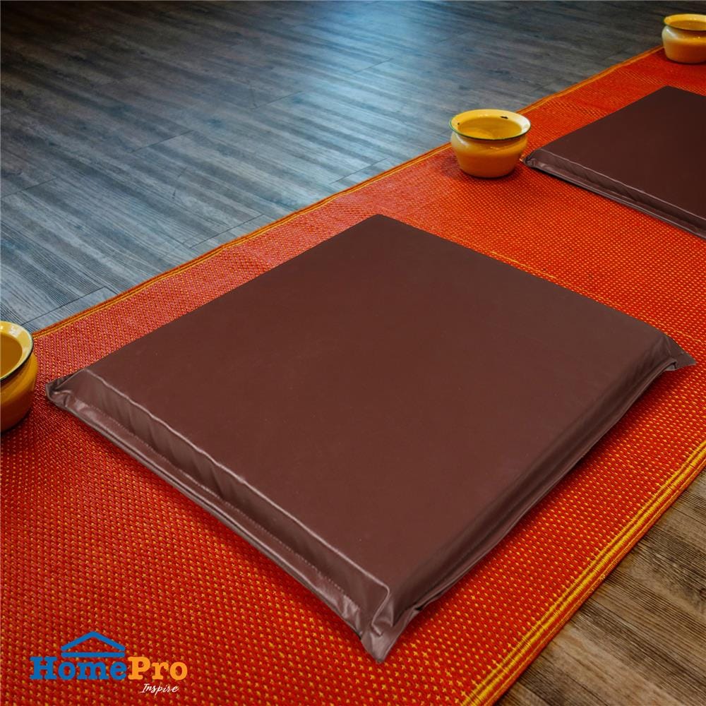 เบาะรองนั่ง HOME LIVING STYLE PLANE 24X24 นิ้ว สีน้ำตาล