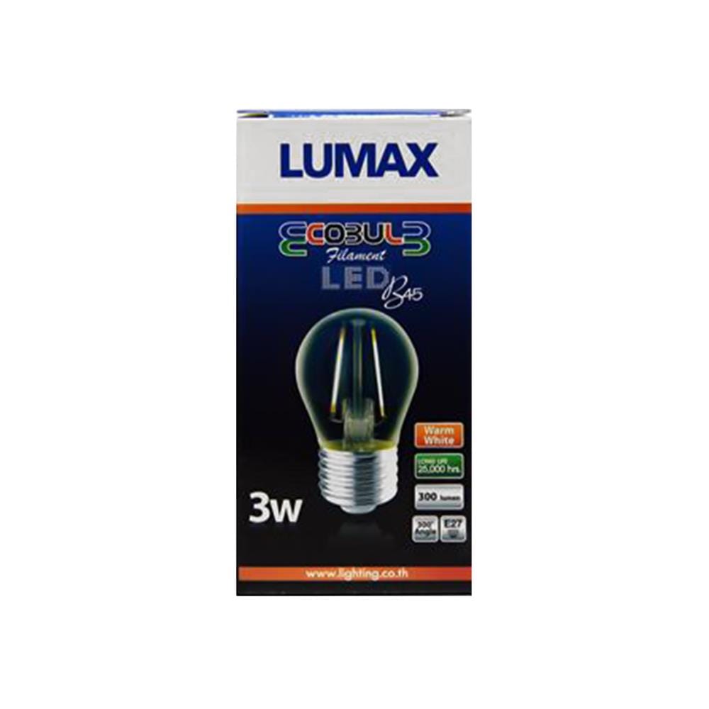 หลอด LED LUMAX FILAMENT C30L 3 วัตต์ WARMWHITE E27