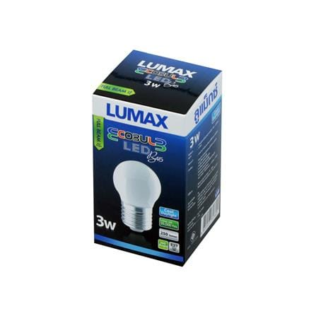 หลอด LED LUMAX B45 Full Beam 3 วัตต์ DAYLIGHT E27_1