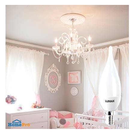หลอด LED LUMAX CANDLE FLAME C30L 3 วัตต์ E14 WARMWHITE_1