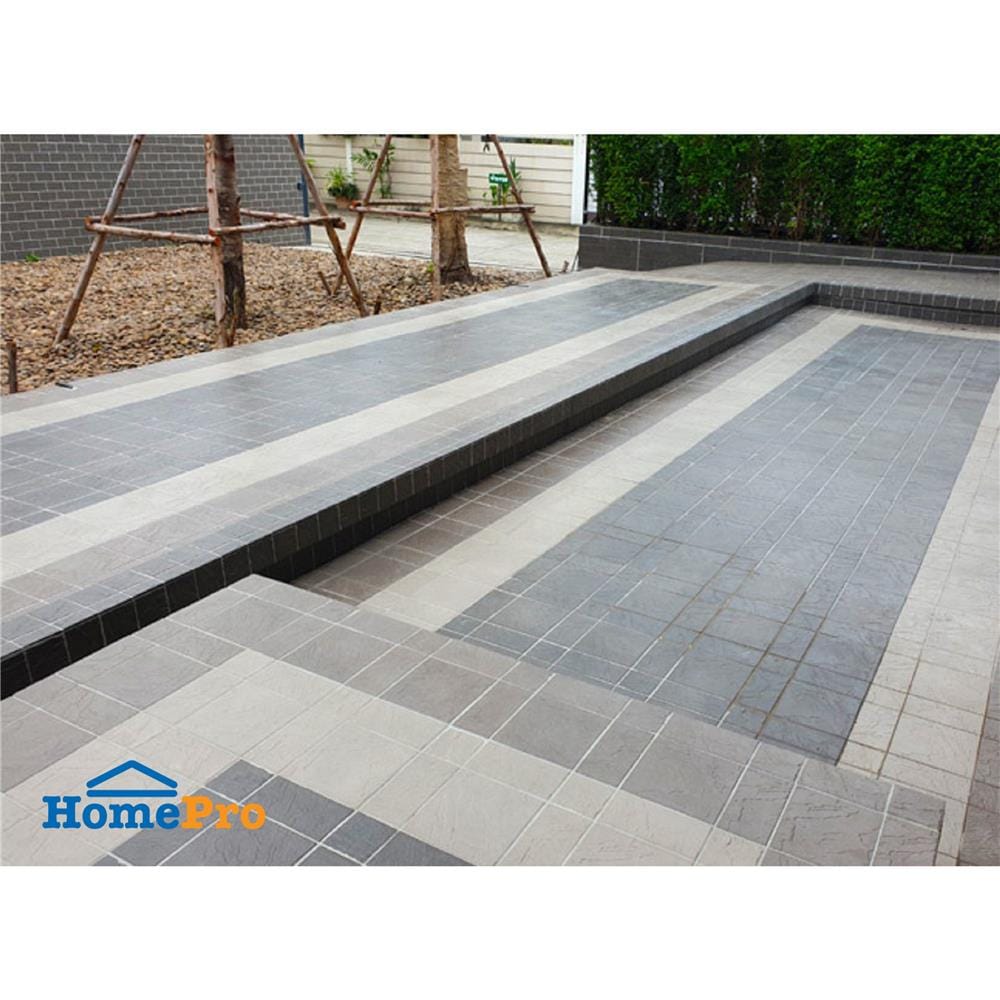 กระเบื้องพอร์ซเลน 9x9 นิ้ว BEZEN PZ9981 เกรย์ สโตน (12P)