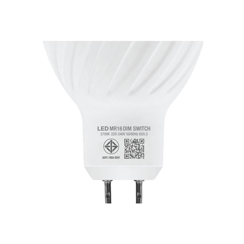 หลอด LED LAMPTAN MR16 DIM SWITCH 7 วัตต์ WARM WHITE E27