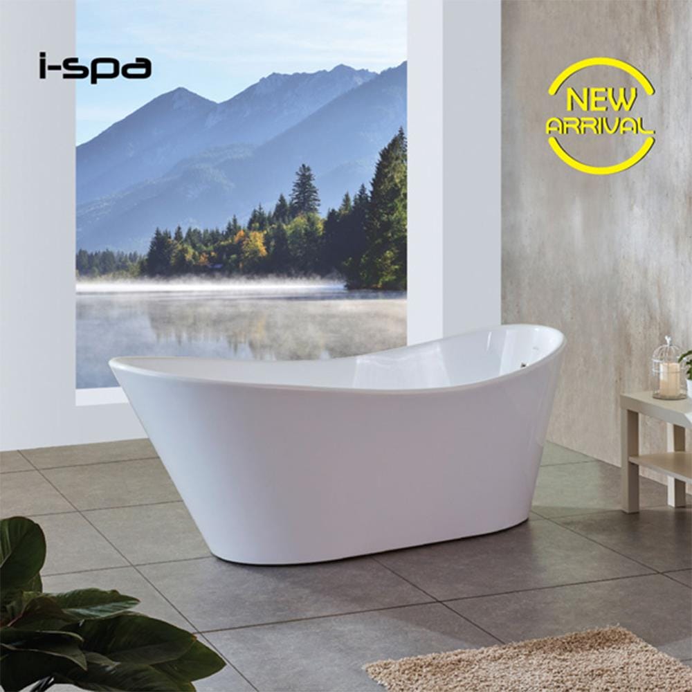 อ่างอาบน้ำ I-SPA BD-BAL001 180 ซม. สีขาว