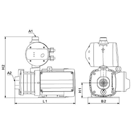 ปั๊มอัตโนมัติ GRUNDFOS CMB3-46PM1 500 วัตต์_1