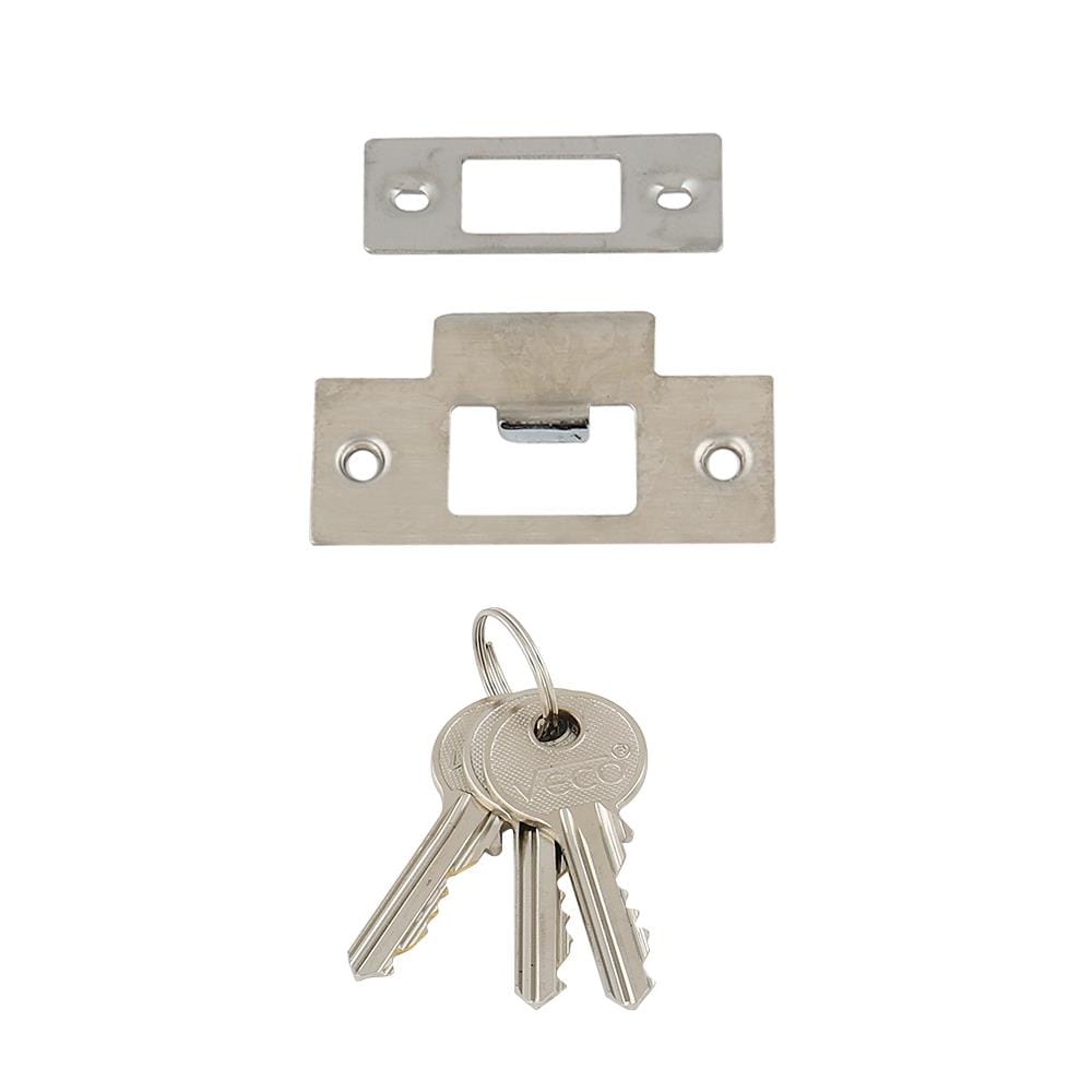 มือจับก้านโยก พร้อมDEADBOLT VECO SLH419L-DB-ET สีสเตนเลส