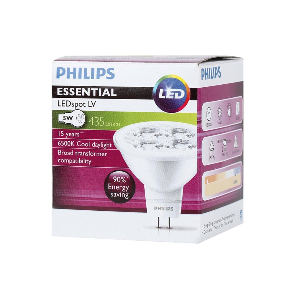 หลอด LED MR16 5W CDL GU5.3 PHI
