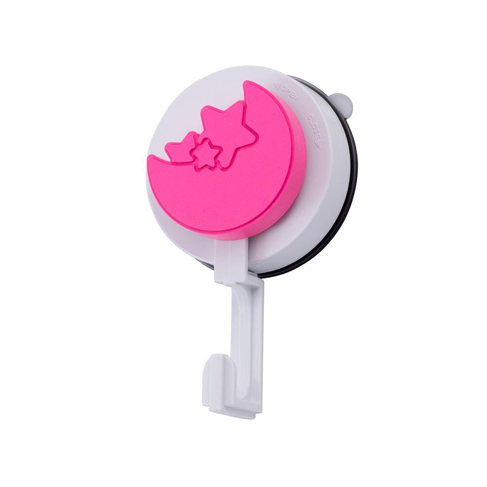 ขอแขวนกลมสุญญากาศแฟนซี DEHUB สีขาว/ชมพู